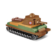World War 2 - Somua S-35 Tank Construction Brick Set (99 Pieces)