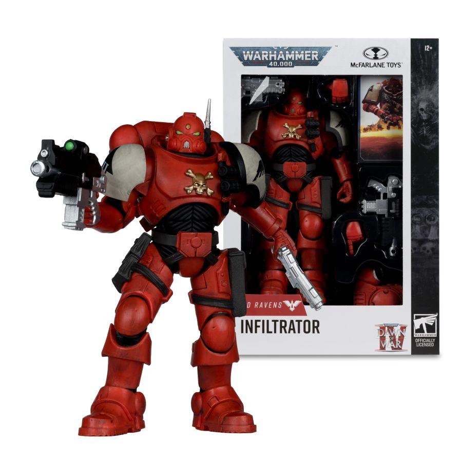 Warhammer 40,000: Dawn Of War 4 - Blood Ravens Sergeant Infiltrator 7″ Action Figure