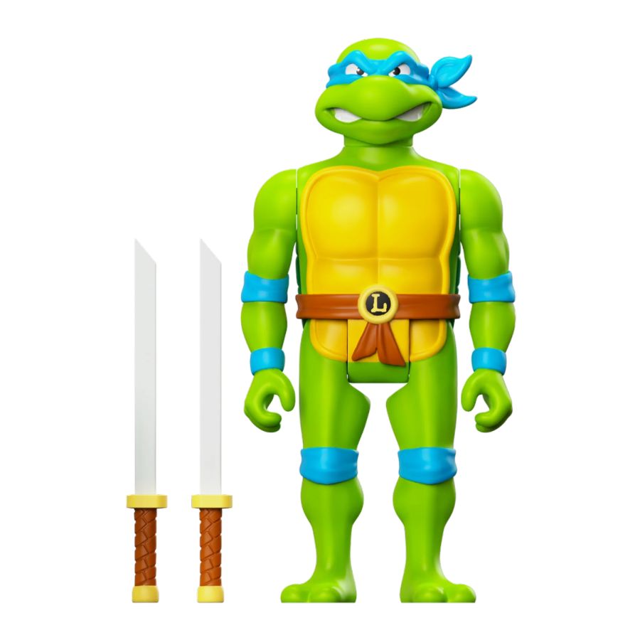Teenage Mutant Ninja Turtles (TV’87) - Leonardo Toon Reaction 3.75″ Figure