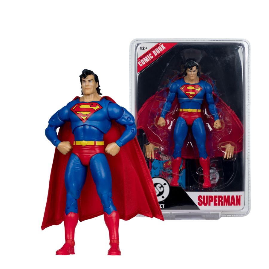 DC Direct - Superman (Zero Hour) Page Punchers 7 ” Figure with Comic