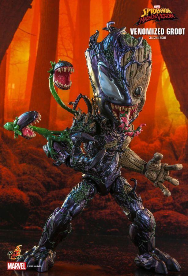 Spider-Man Maximum Venom - Venomized Groot 1:6 Scale Collectable Action Figure