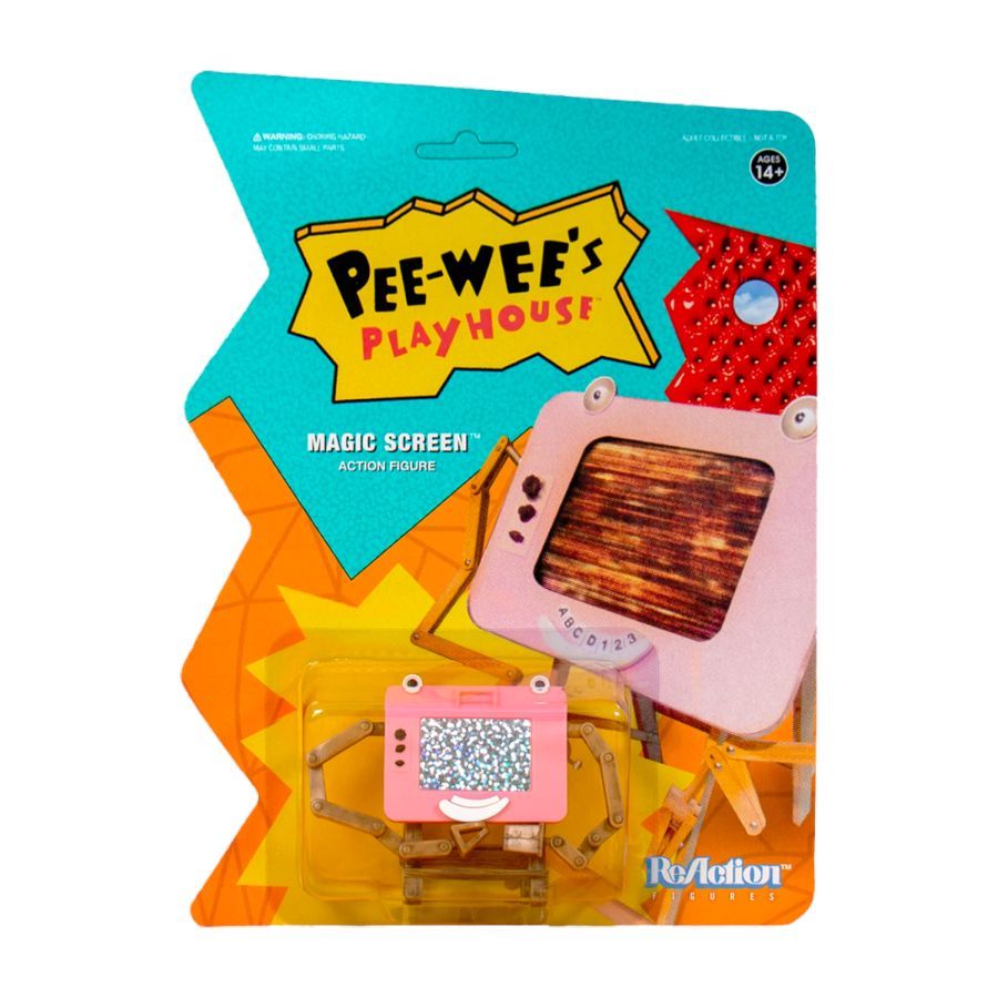 Pee-Wee’s Playhouse - Magic Screen ReAction 3.75″ Action Figure