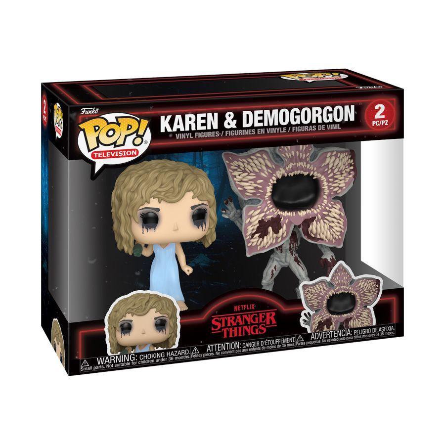 Stranger Things - Karen & Demogorgon (Pop! 2-Pack)