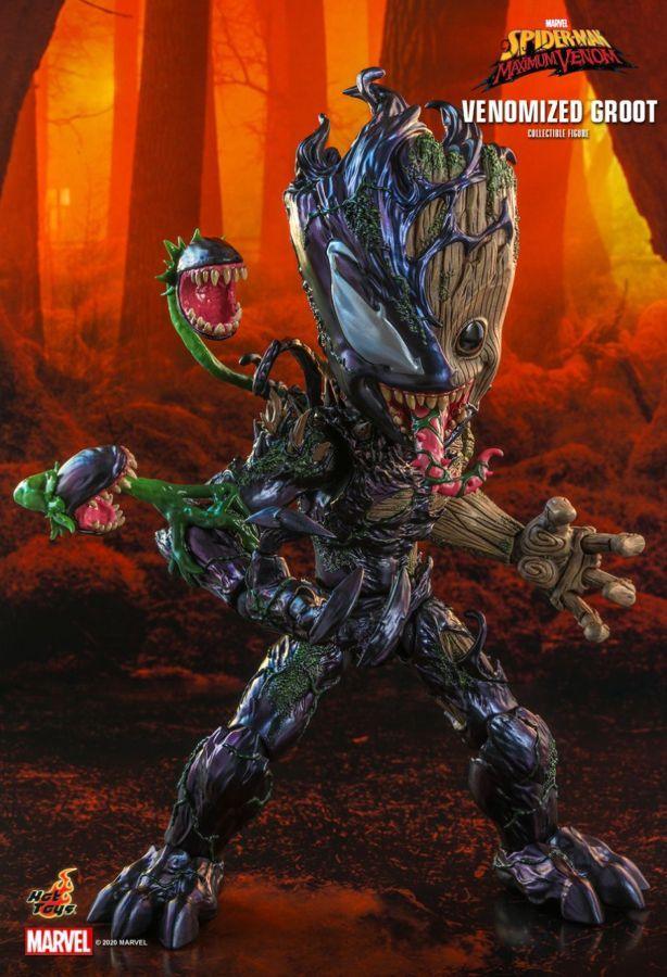 Spider-Man Maximum Venom - Venomized Groot 1:6 Scale Collectable Action Figure