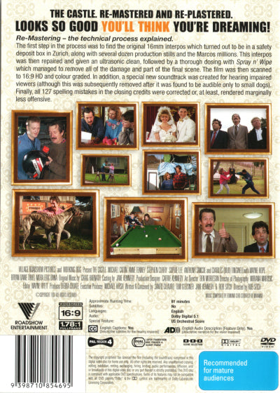 The Castle (Re-Mastered and Re-Plastered) DVD