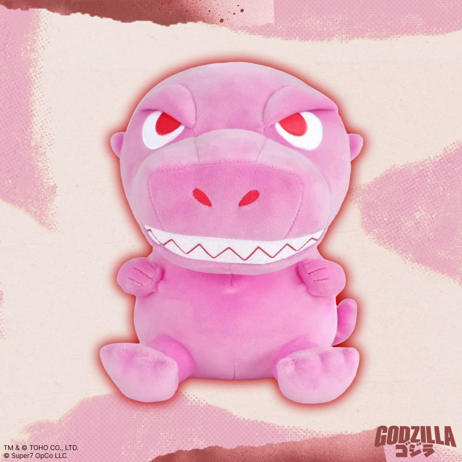 Godzilla (1989) - Godzilla (Pink) Super Duper Plush