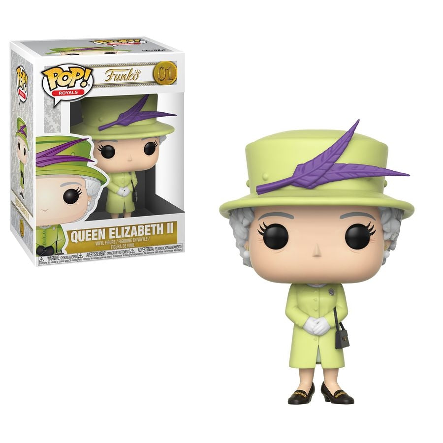 Royal Family - Queen Elizabeth II Green Dress (Pop! Vinyl)