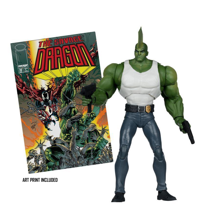 Savage Dragon - The Dragon 7″ Elite Edition Figure