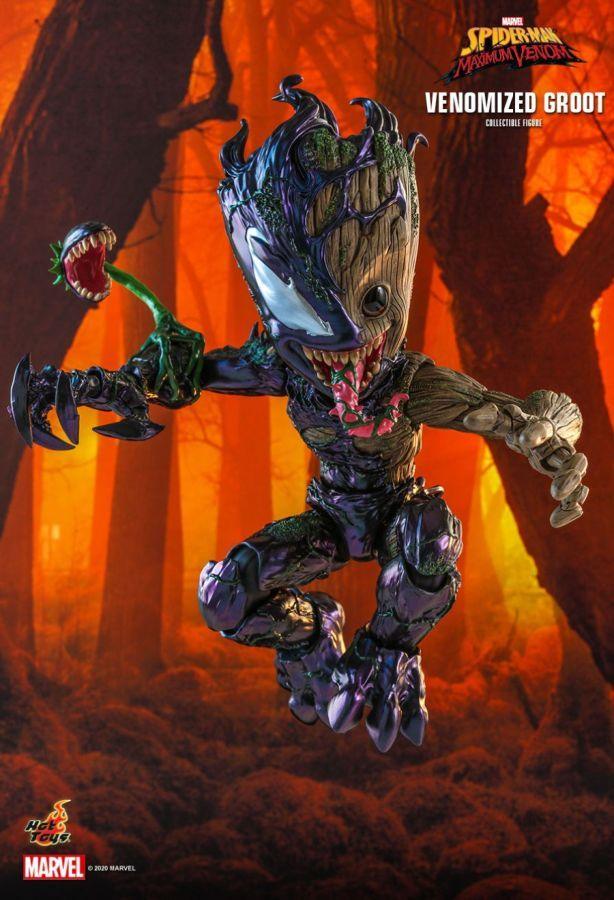 Spider-Man Maximum Venom - Venomized Groot 1:6 Scale Collectable Action Figure