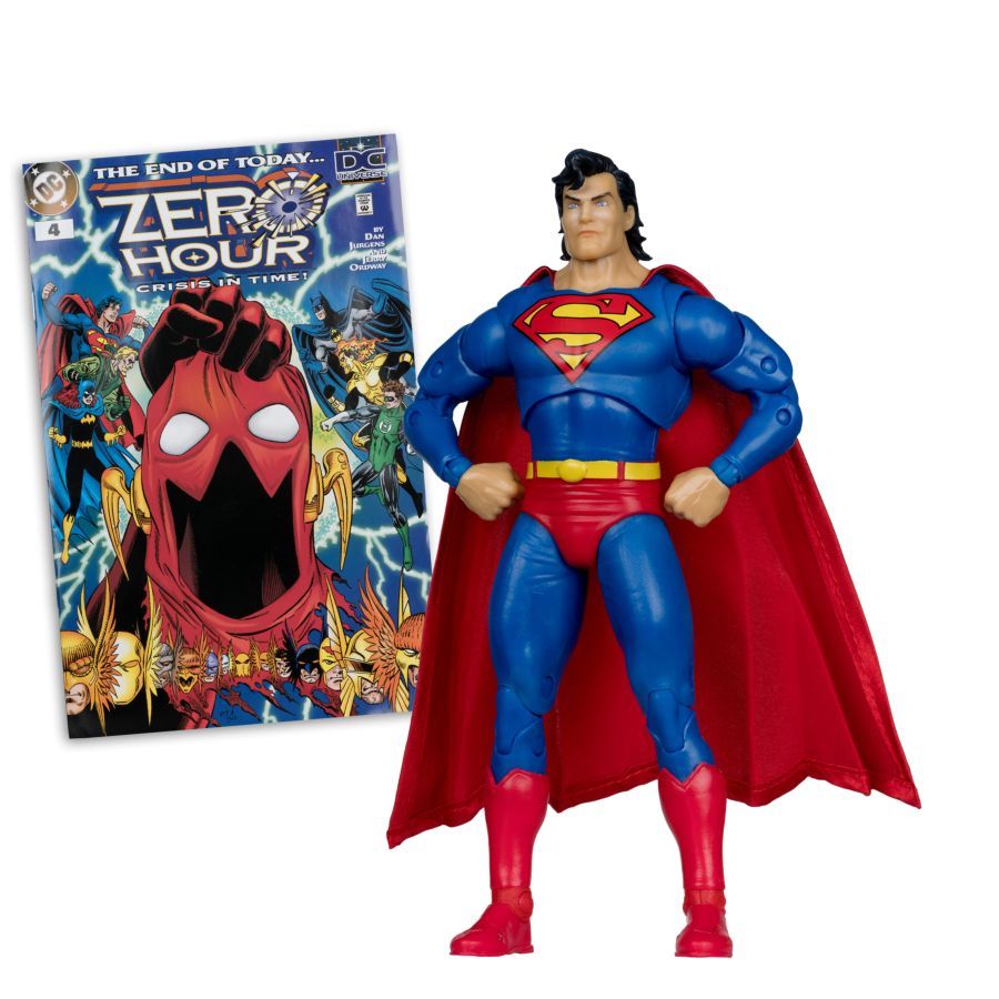 DC Direct - Superman (Zero Hour) Page Punchers 7 ” Figure with Comic