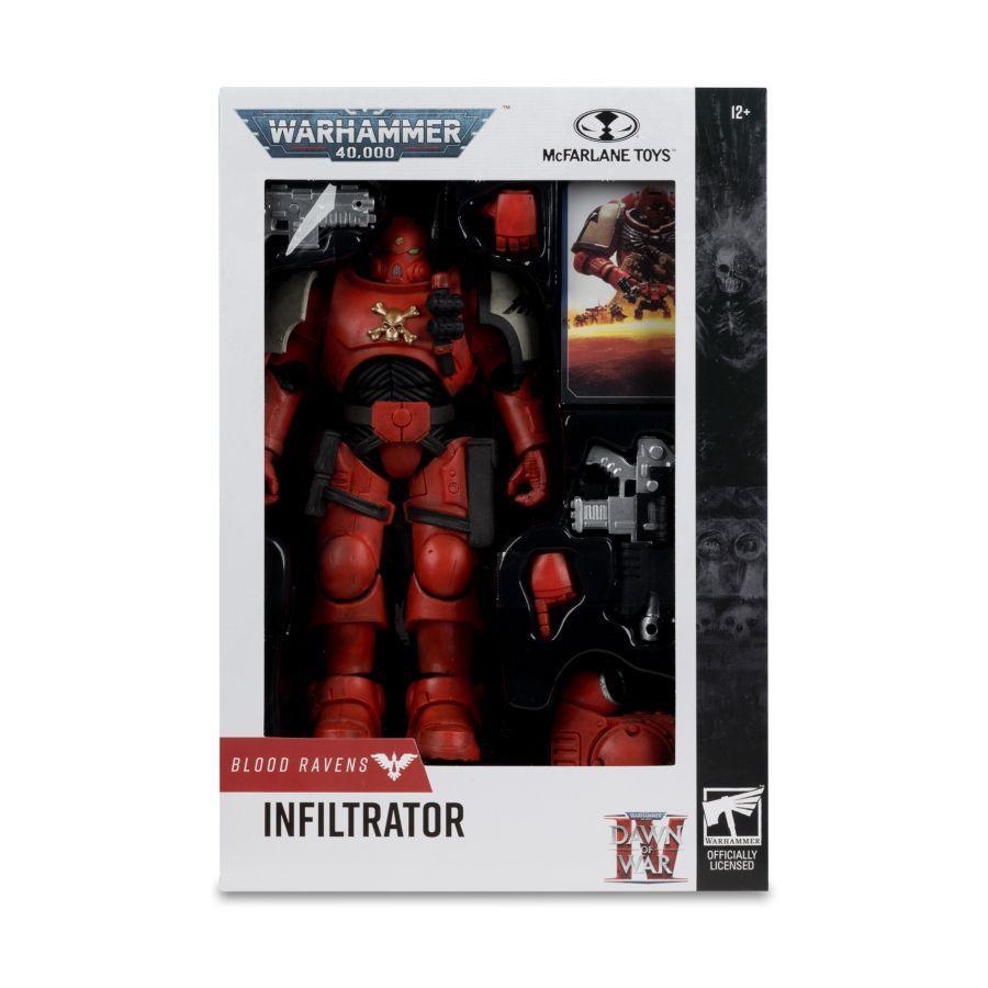 Warhammer 40,000: Dawn Of War 4 - Blood Ravens Sergeant Infiltrator 7″ Action Figure