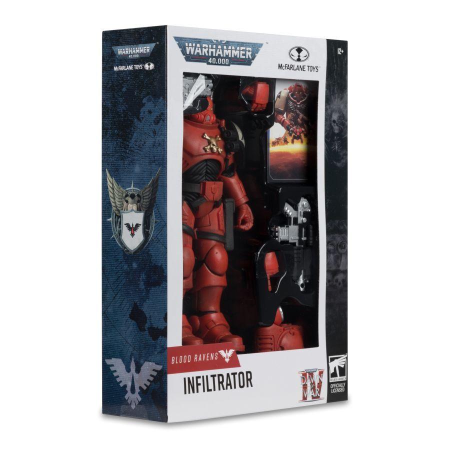 Warhammer 40,000: Dawn Of War 4 - Blood Ravens Sergeant Infiltrator 7″ Action Figure
