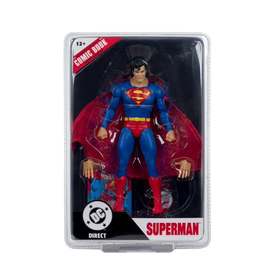 DC Direct - Superman (Zero Hour) Page Punchers 7 ” Figure with Comic