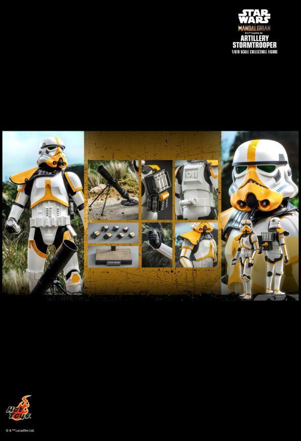 Star Wars: The Mandalorian - Artillery Stormtrooper 1:6 Scale Collectable Action Figure