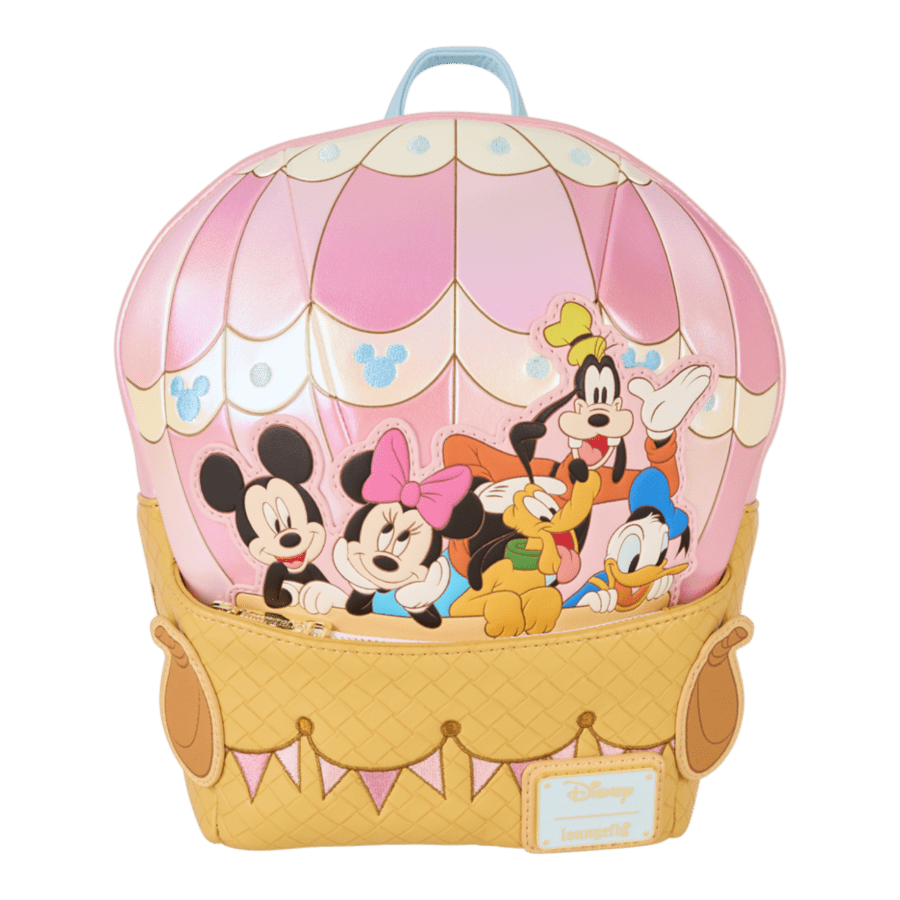 Mickey & Friends - Figural Hot Air Balloon Loungefly Backpack