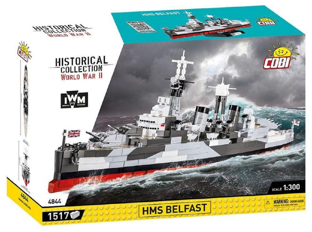 World War 2 - HMS Belfast Construction Brick Set (1515 Pieces)