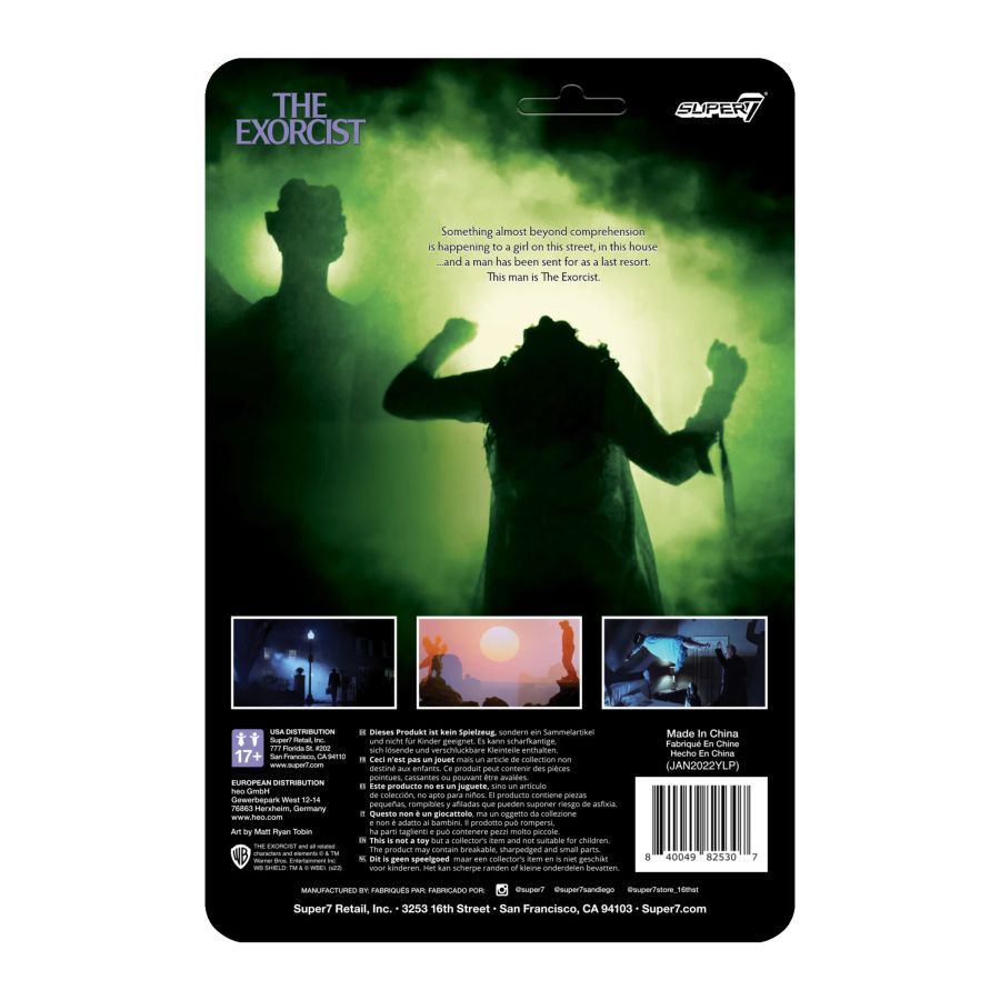 The Exorcist - Regan (Vomit Splatter) Reaction 3.75″ Figure