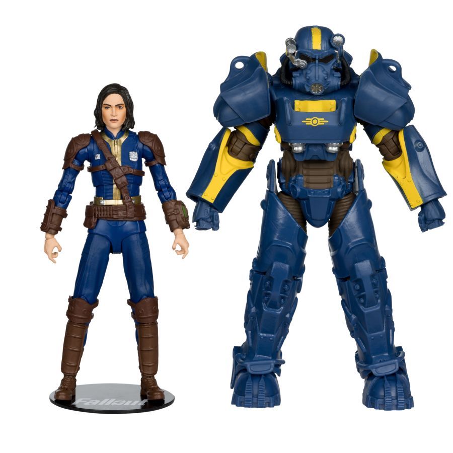 Fallout 4 – T- 60 Vault Tec & Sole Survivor 7″ Action Figure 2-Pack
