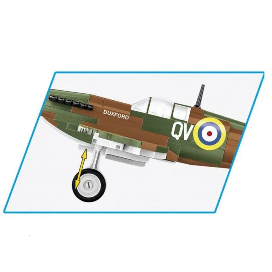 World War 2 - Spitfire MK.I N3200 Construction Brick Set (146 Pieces)