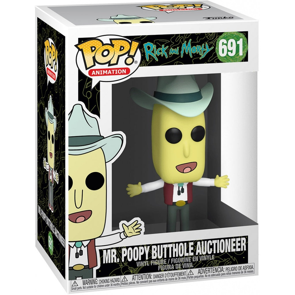 Rick And Morty - Mr Poopy Butthole Auctioneer (Pop! Vinyl)