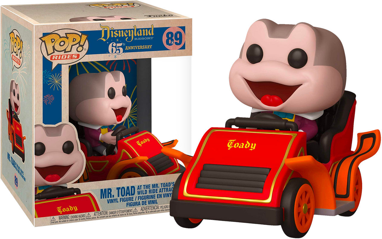Disneyland 65th Anniversary - Mr Toad In Car (Pop! Vinyl)