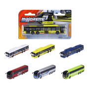 Majorette - 1:100 City MAN Bus Hang Sell Assortment (Case of 12)