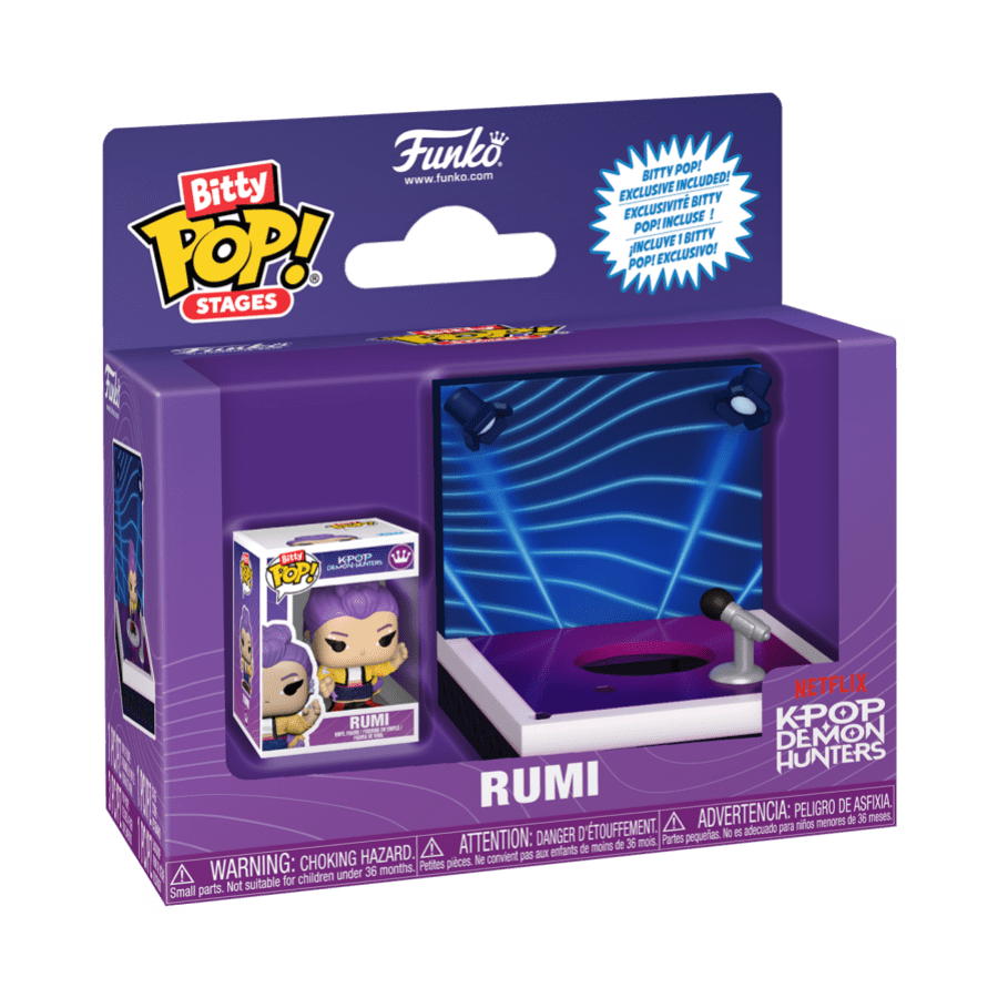 KPop Demon Hunters - Rumi (Bitty Pop! Stage)