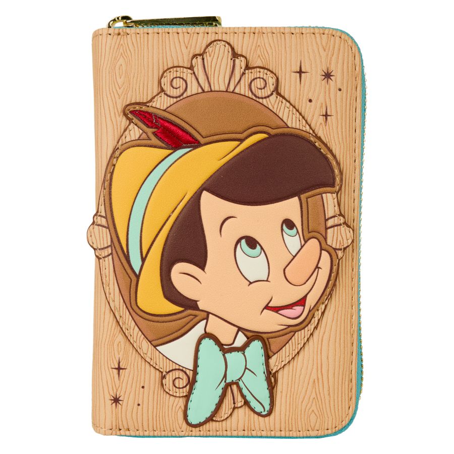 Pinocchio - Portrait Zip Around Wallet
