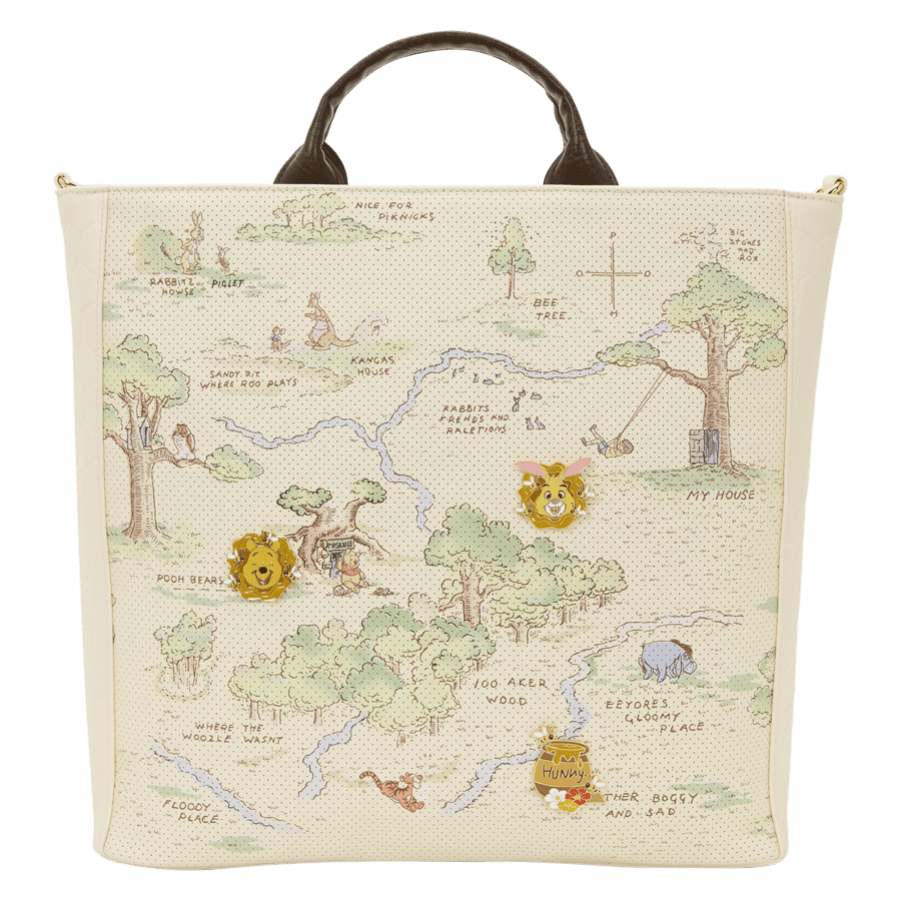 Winnie the Pooh - Winnie the Pooh Hundred Acre Wood Tote Bag
