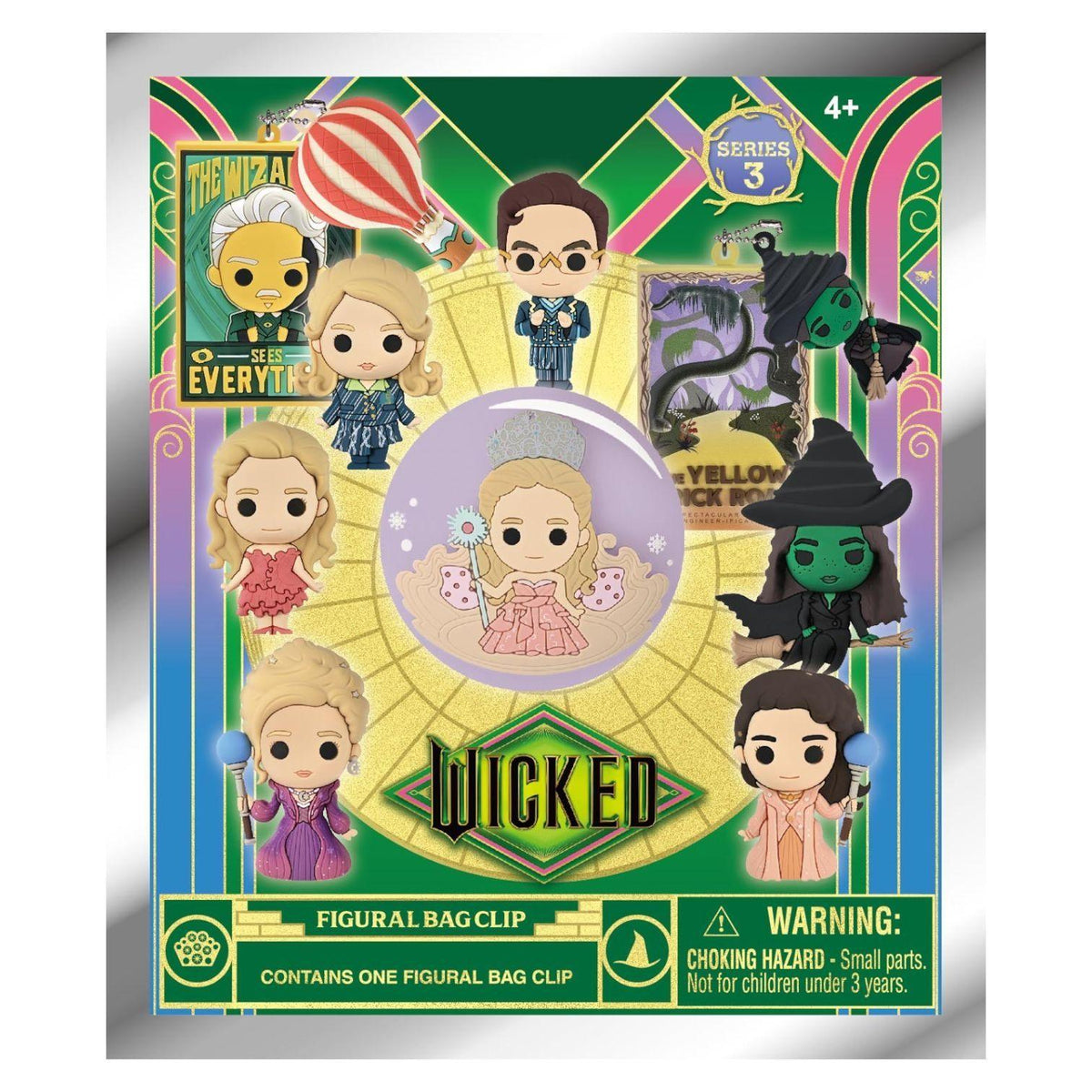 Wicked (2024) - 3D PVC Bag Clip Series 3 (Display of 24)