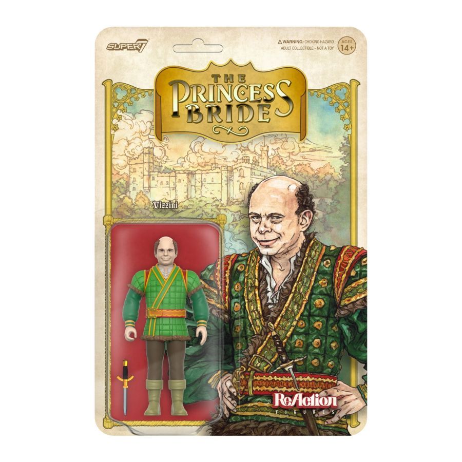 The Princess Bride - Vizzini Reaction 3.75″ Figure