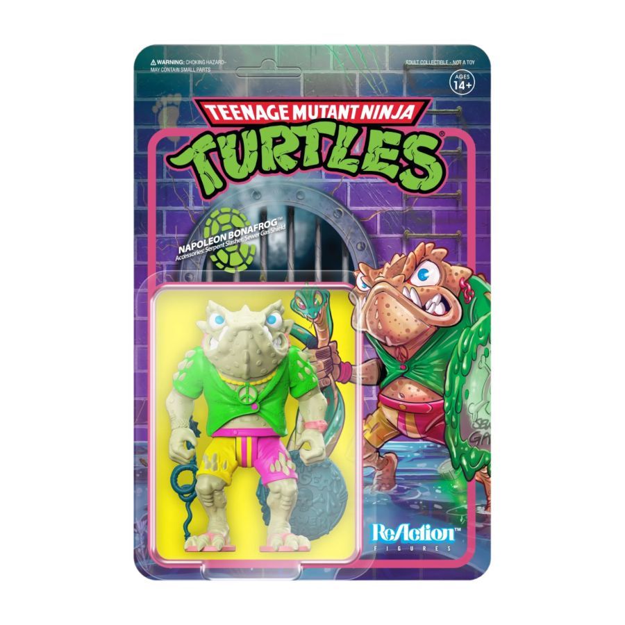 Teenage Mutant Ninja Turtles (TV’87) - Napoleon Bonafrog ReAction 3.75″ Action Figure