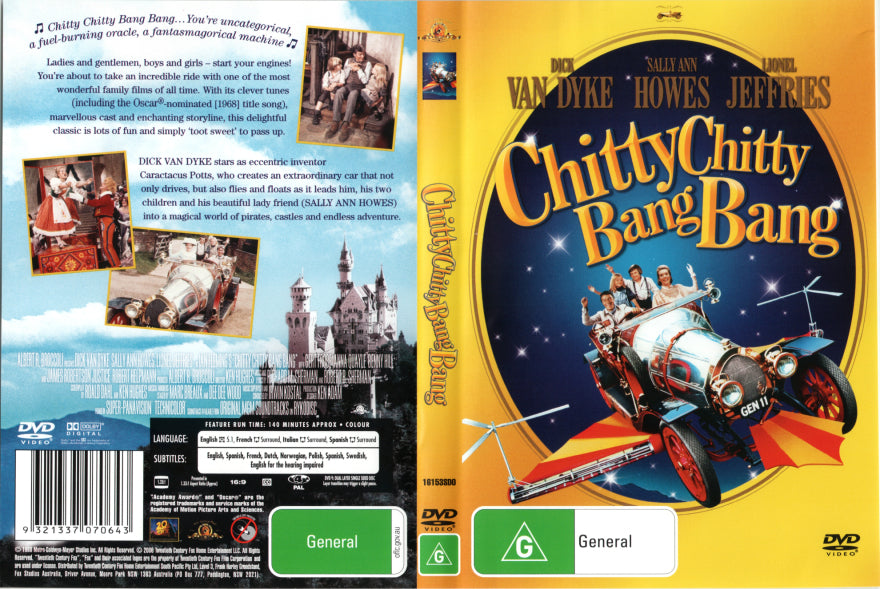 Chitty Chitty Bang Bang DVD