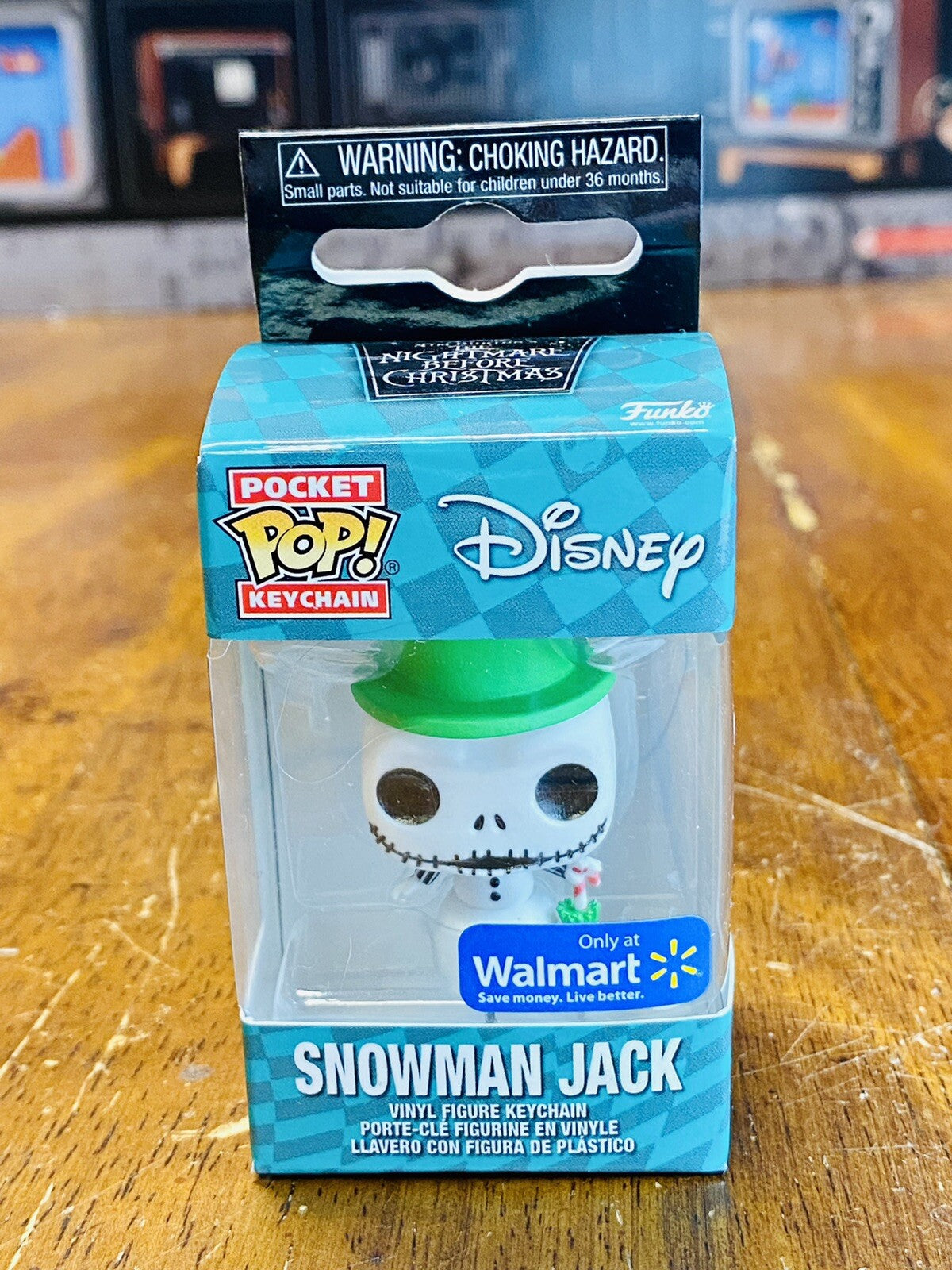 The Nightmare Before Christmas - Jack Snowman Pocket Keychain (Pop! Vinyl)