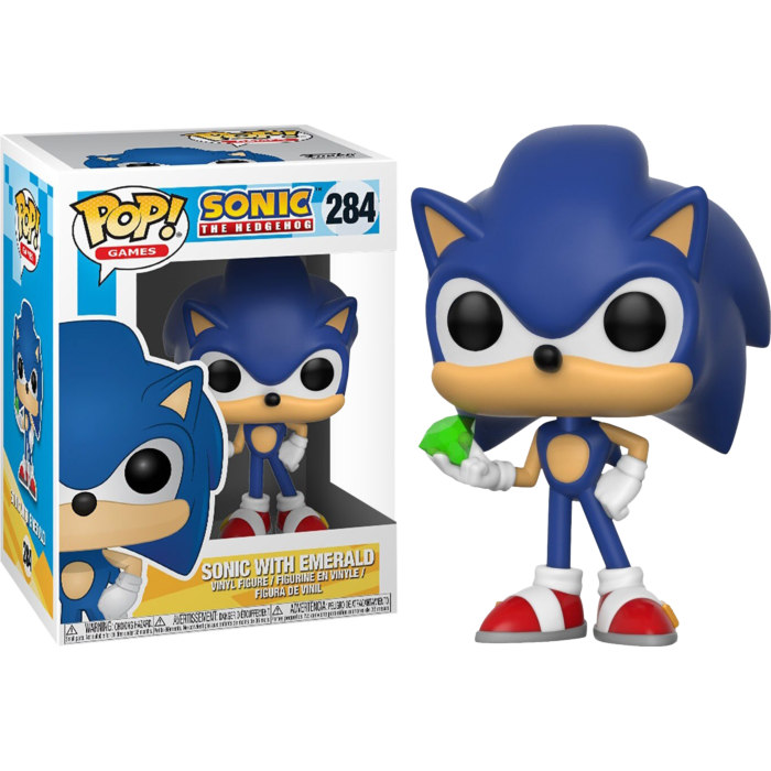Sonic the Hedgehog - Sonic With Emerald (Pop! Vinyl)