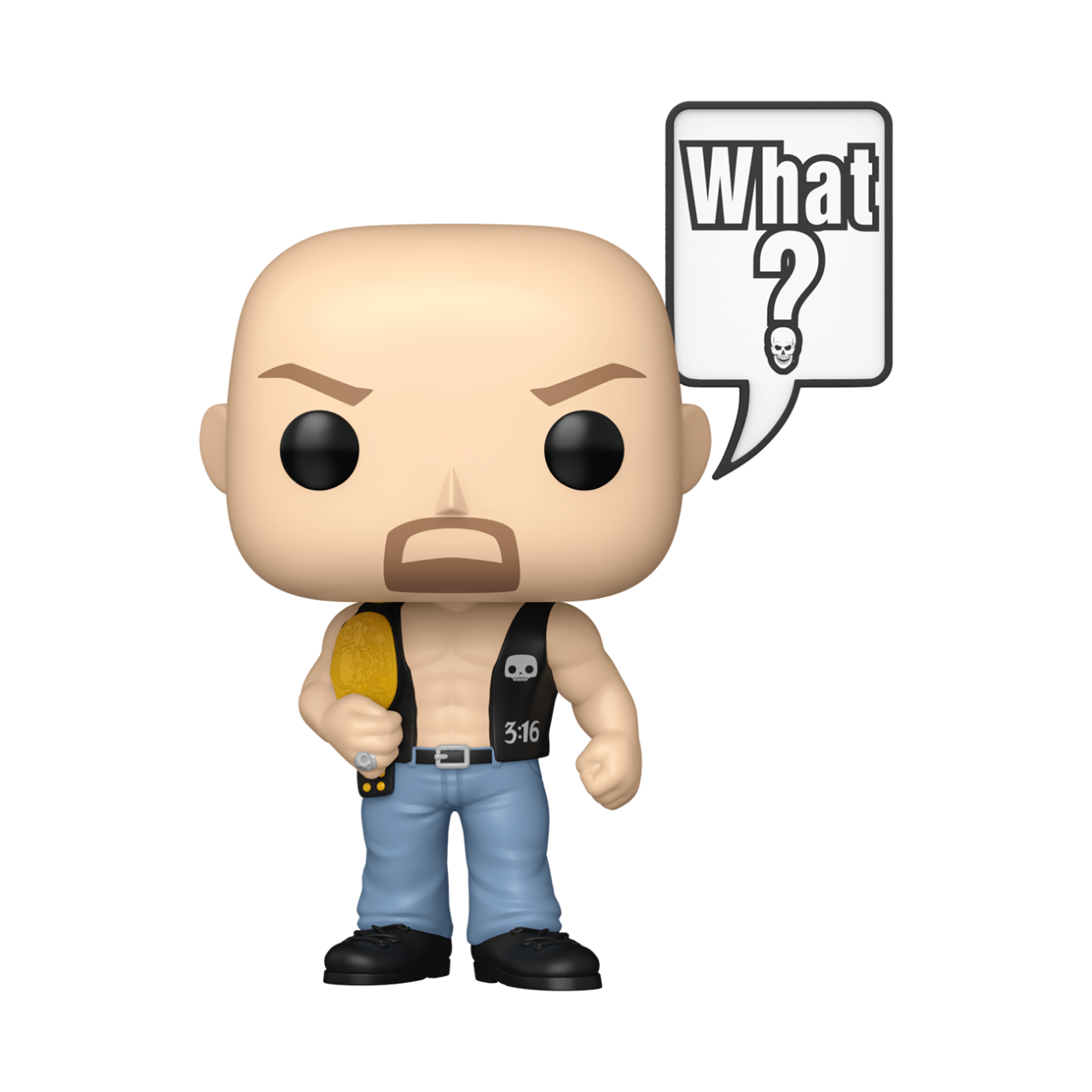 WWE - Stone Cold What? Pop! Saying Limited Edition (Pop! Vinyl)