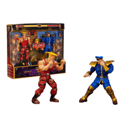Street Fighter II - 1:12 Guile vs. M. Bison Action Figure 2-Pack