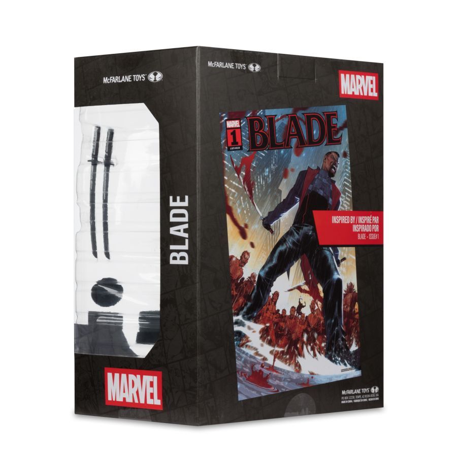Marvel Comics - Blade with Comic (Blade #1) 1:6 Scale Figure