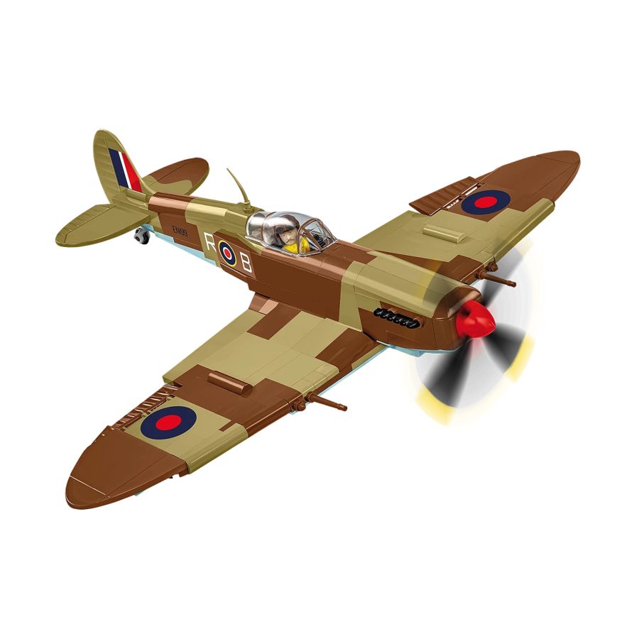 World War 2 - Supermarine Spitfire MK. IXE Construction Brick Set (364 Pieces)