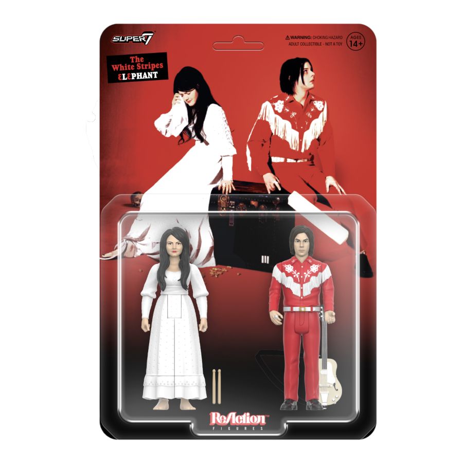 The White Stripes - Elephant ReAction Figures 2 Pack