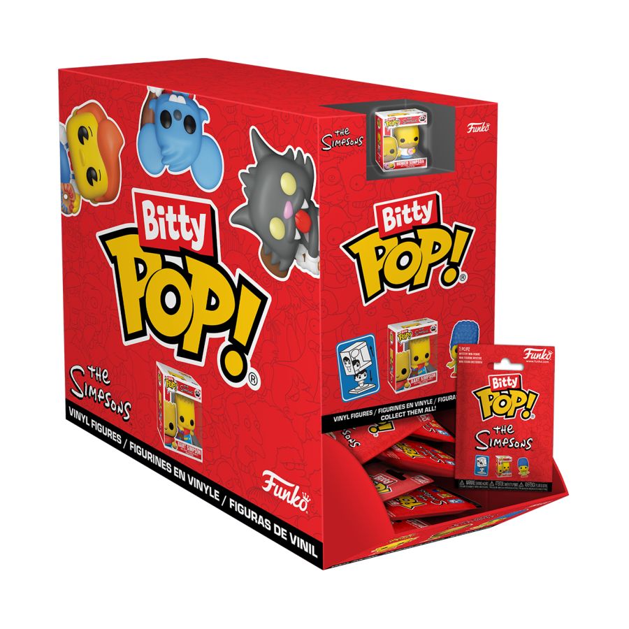 The Simpsons - Bitty Pop! Blind Bag Assortment (Display of 32)