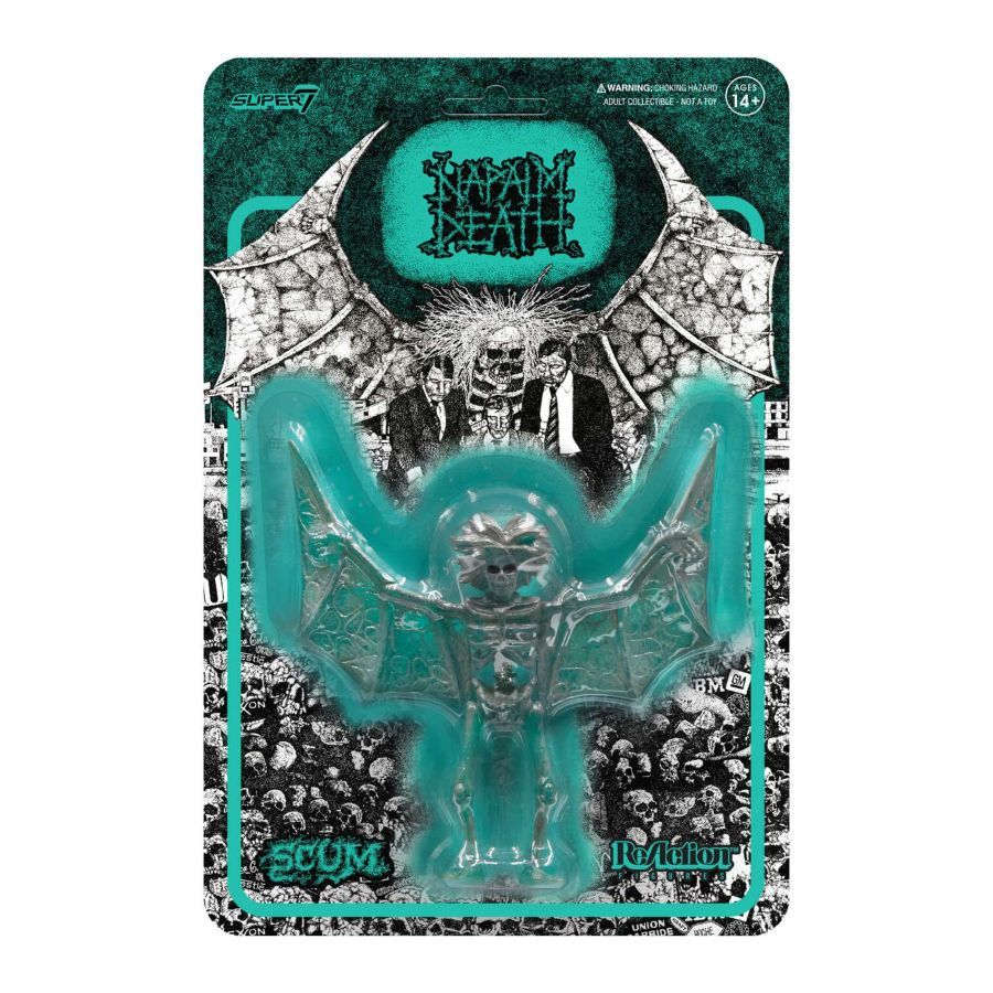 Napalm Death - Third Pressing Aquamarine ReAction 3.75″ Action Figure