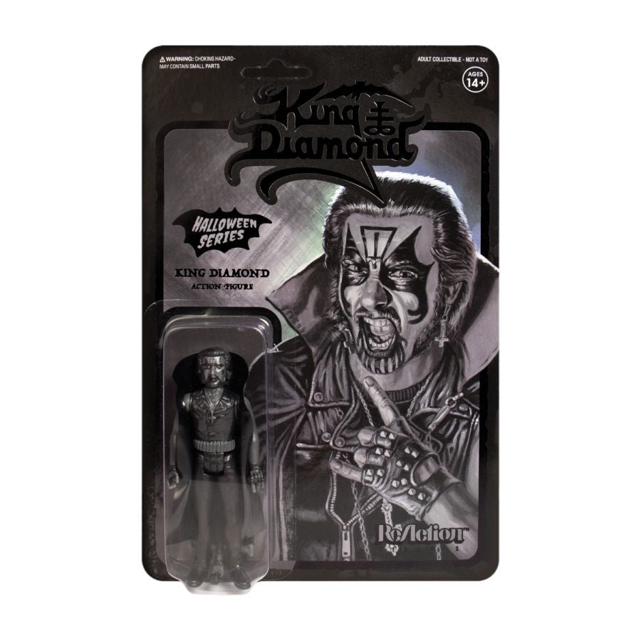 King Diamond - King Diamond None More Black Series ReAction 3.75″ Action Figure