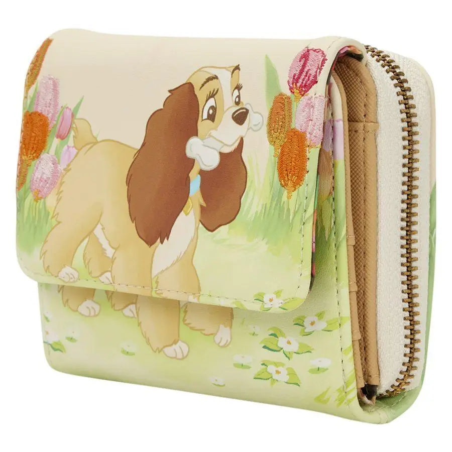 Lady and the Tramp - Pastel Tulip Bifold Wallet