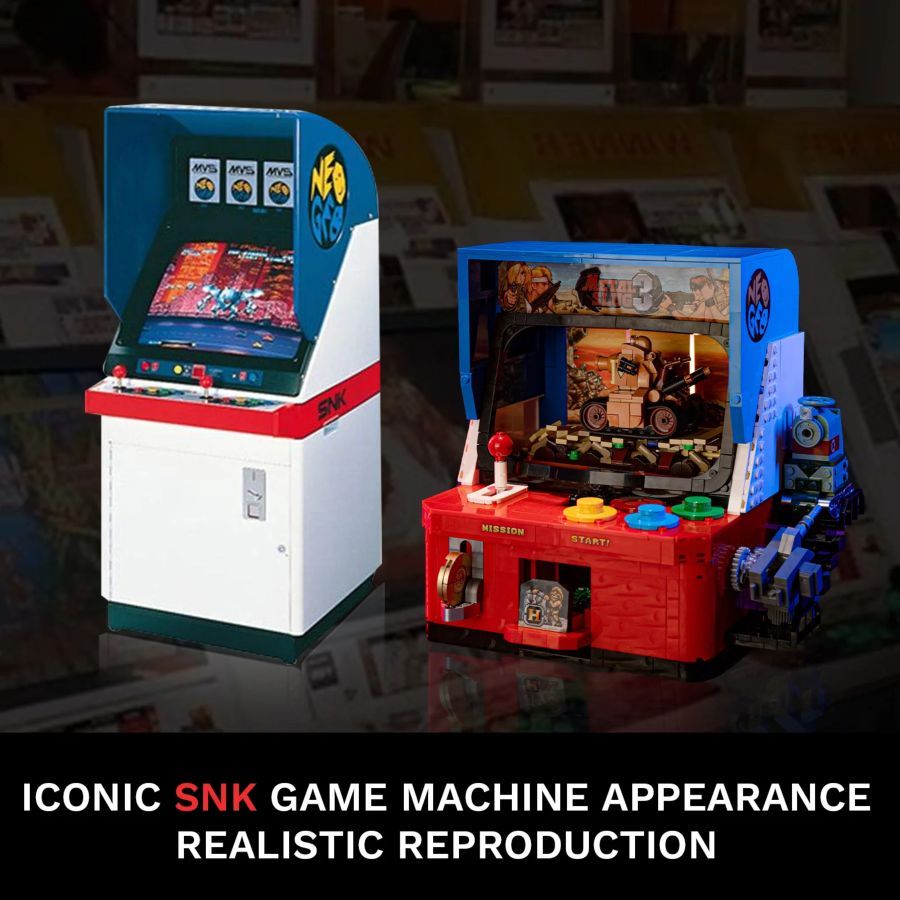MetalSlug - Arcade Machine (1290 Piece Kit)