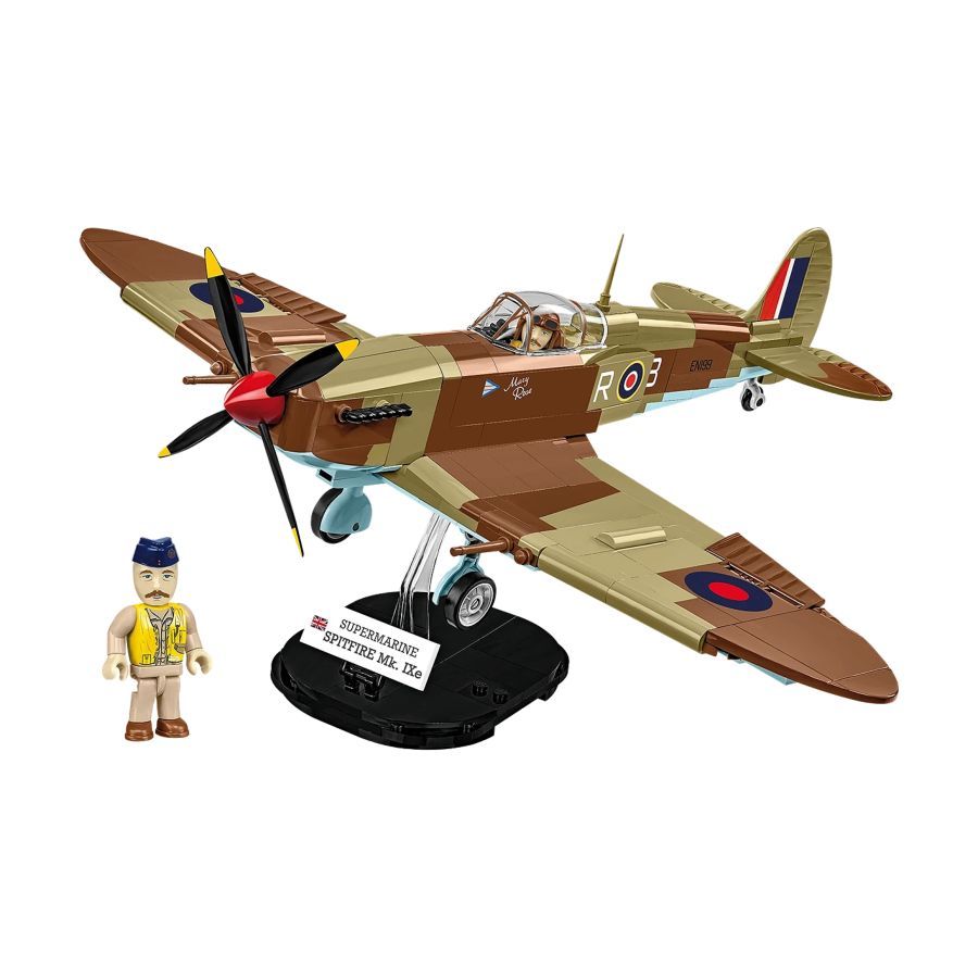 World War 2 - Supermarine Spitfire MK. IXE Construction Brick Set (364 Pieces)