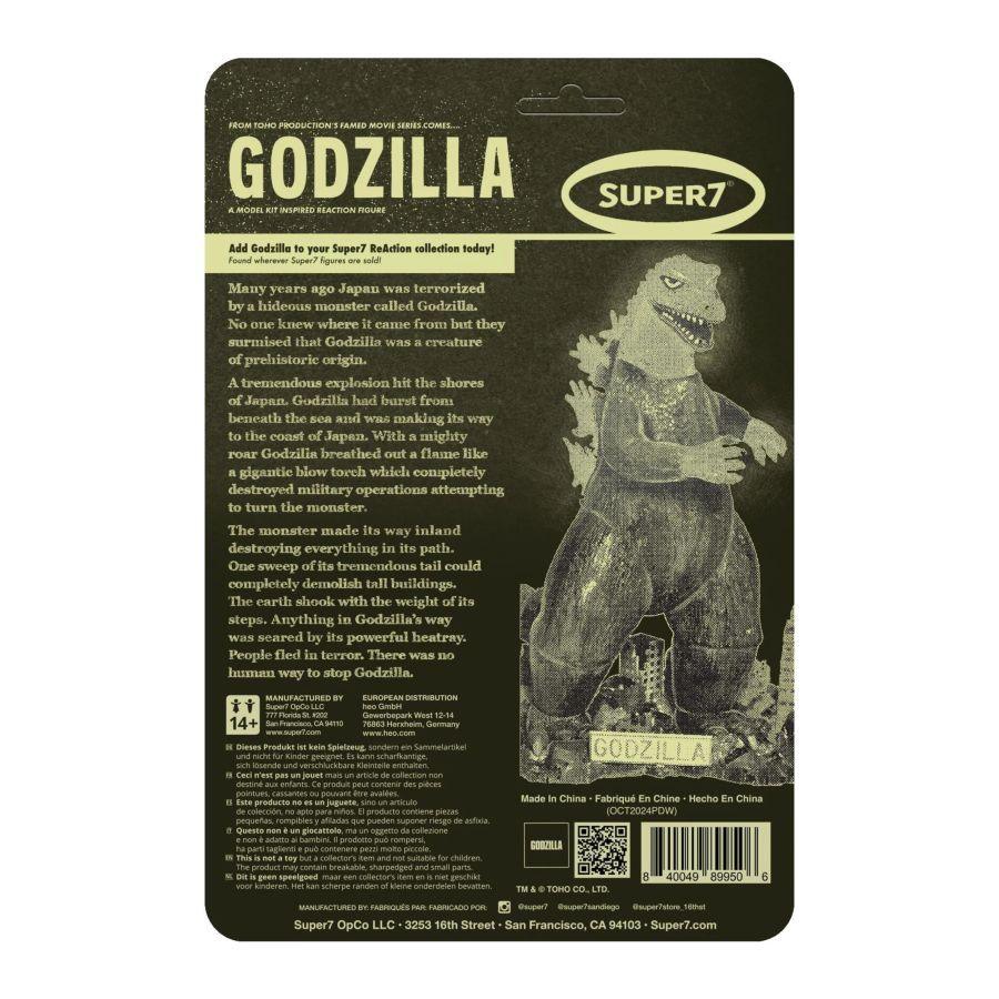 Godzilla - Godzilla Model Kit Glow-in-the-Dark Reaction Figure