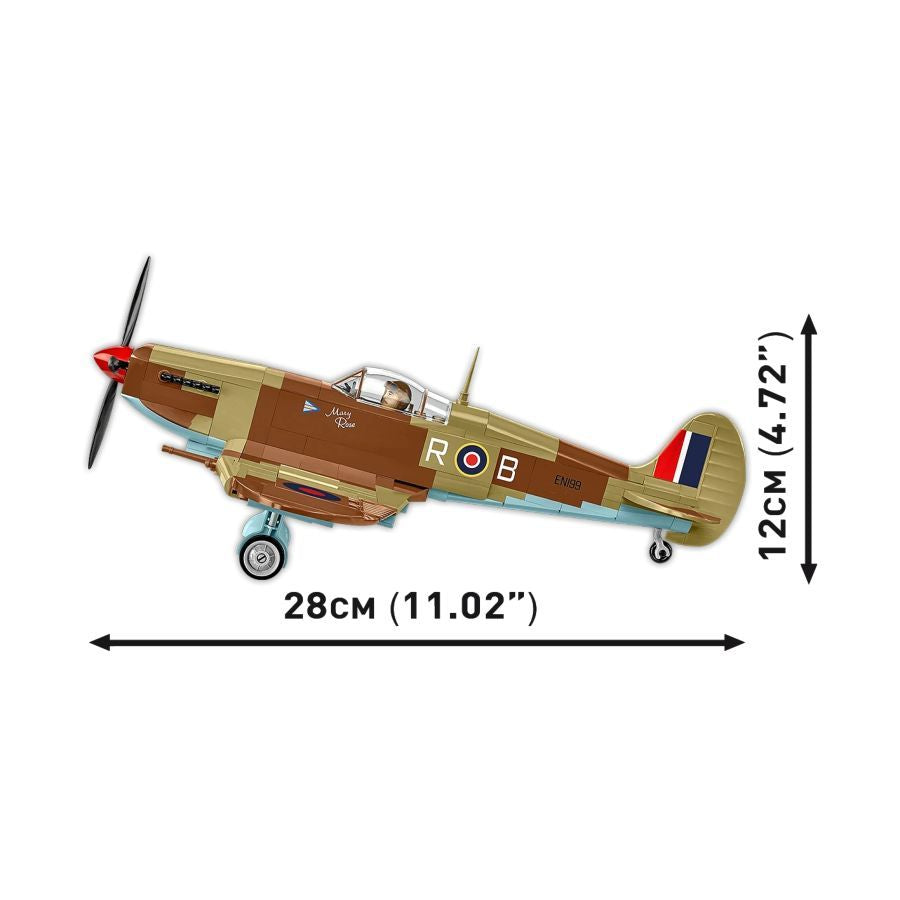 World War 2 - Supermarine Spitfire MK. IXE Construction Brick Set (364 Pieces)