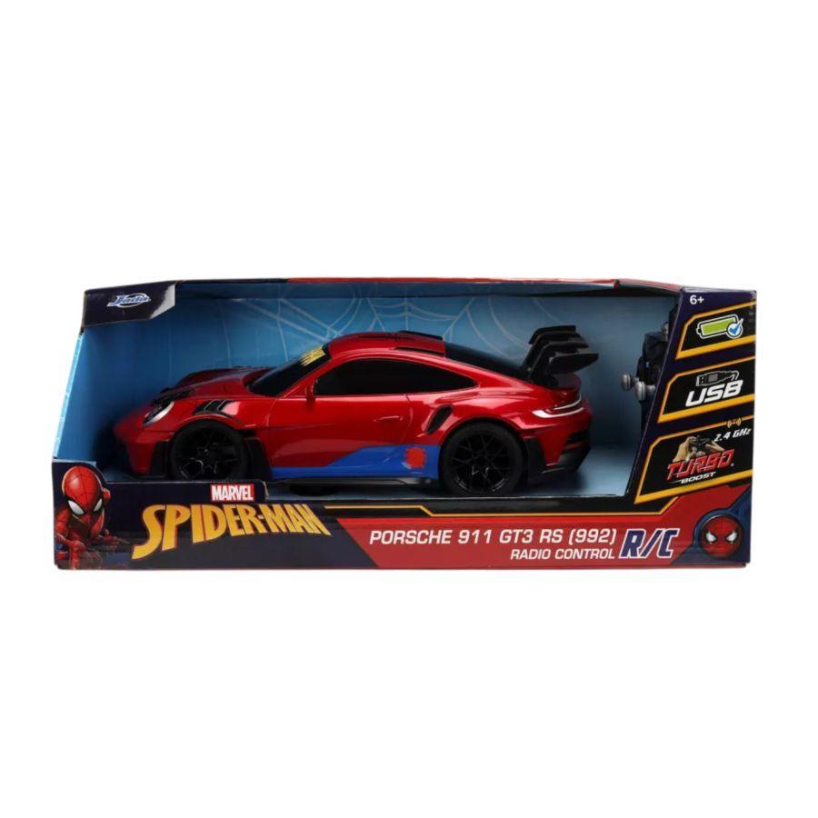 Spider-Man - 1:16 Spider-Themed Porsche 911 (992) GT3 RS Remote Contrl Car