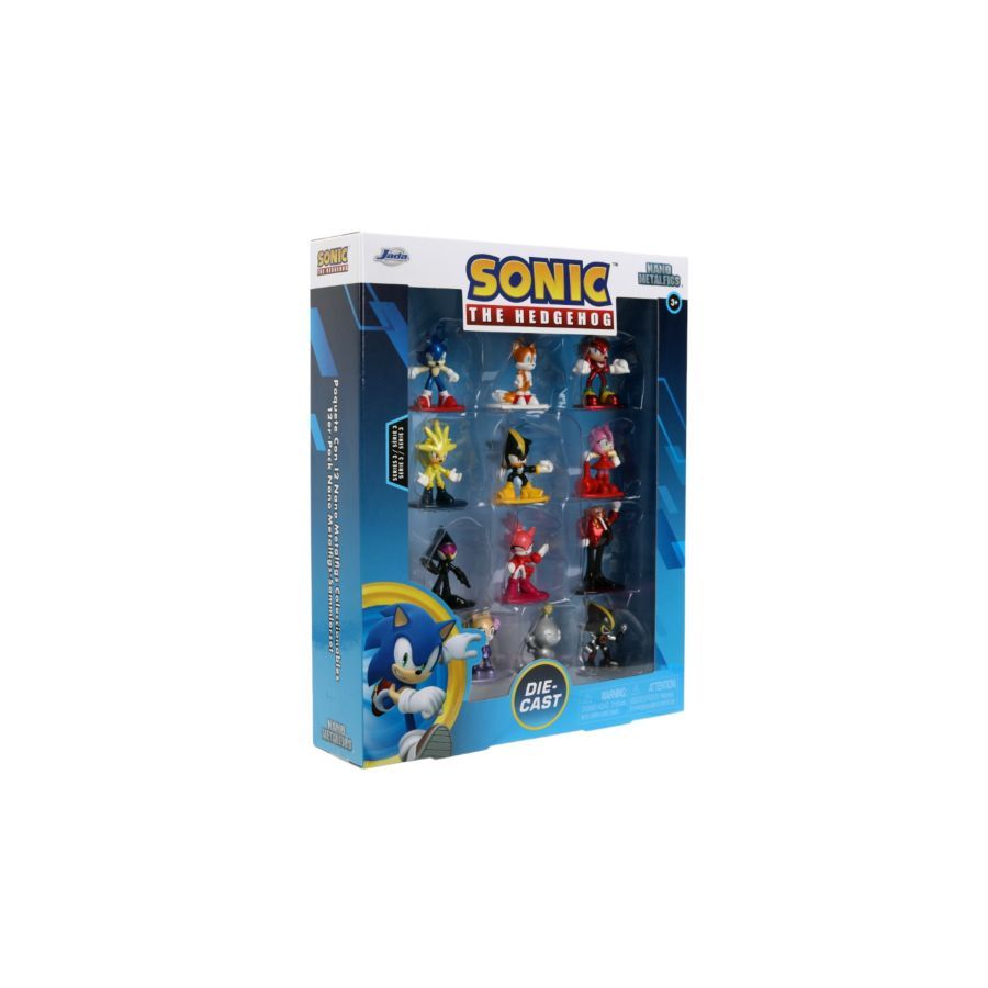 Sonic the Hedgehog - Nano Metalfigs (Series 3) 12-Pack
